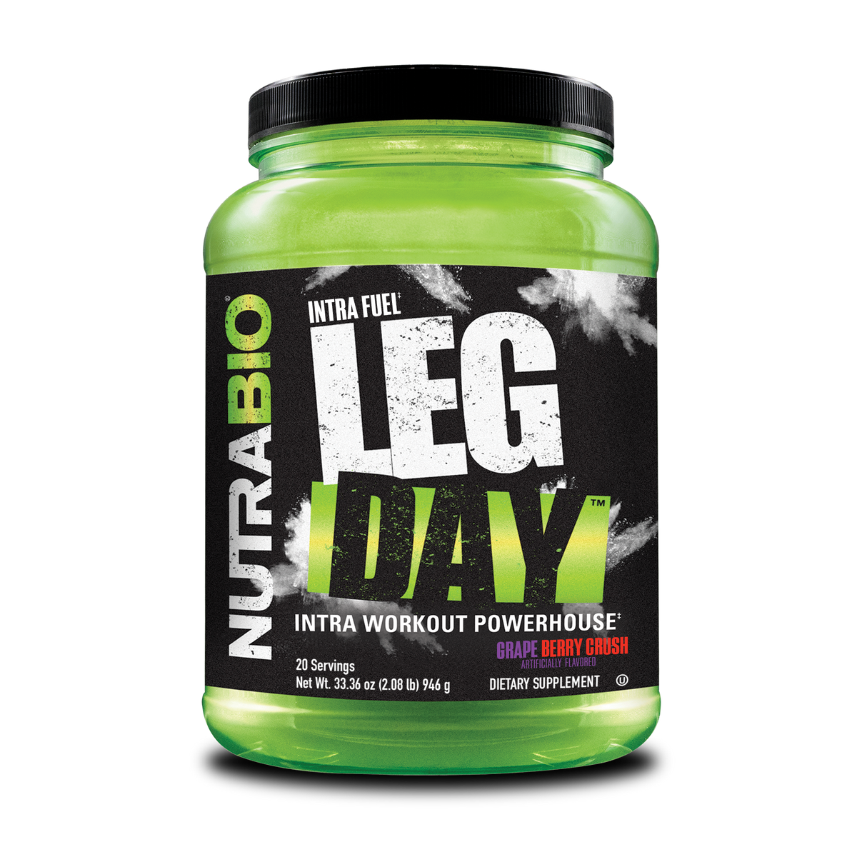 NutraBio Leg Day Intra-Workout - Grape Berry Crush