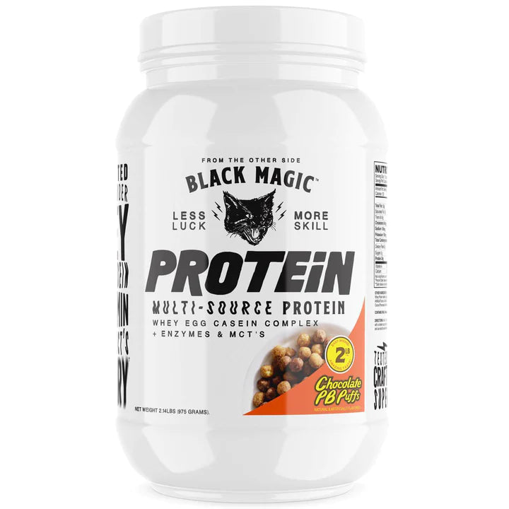 BLACK MAGIC PROTEIN CHOCOLATE PB PUFFS