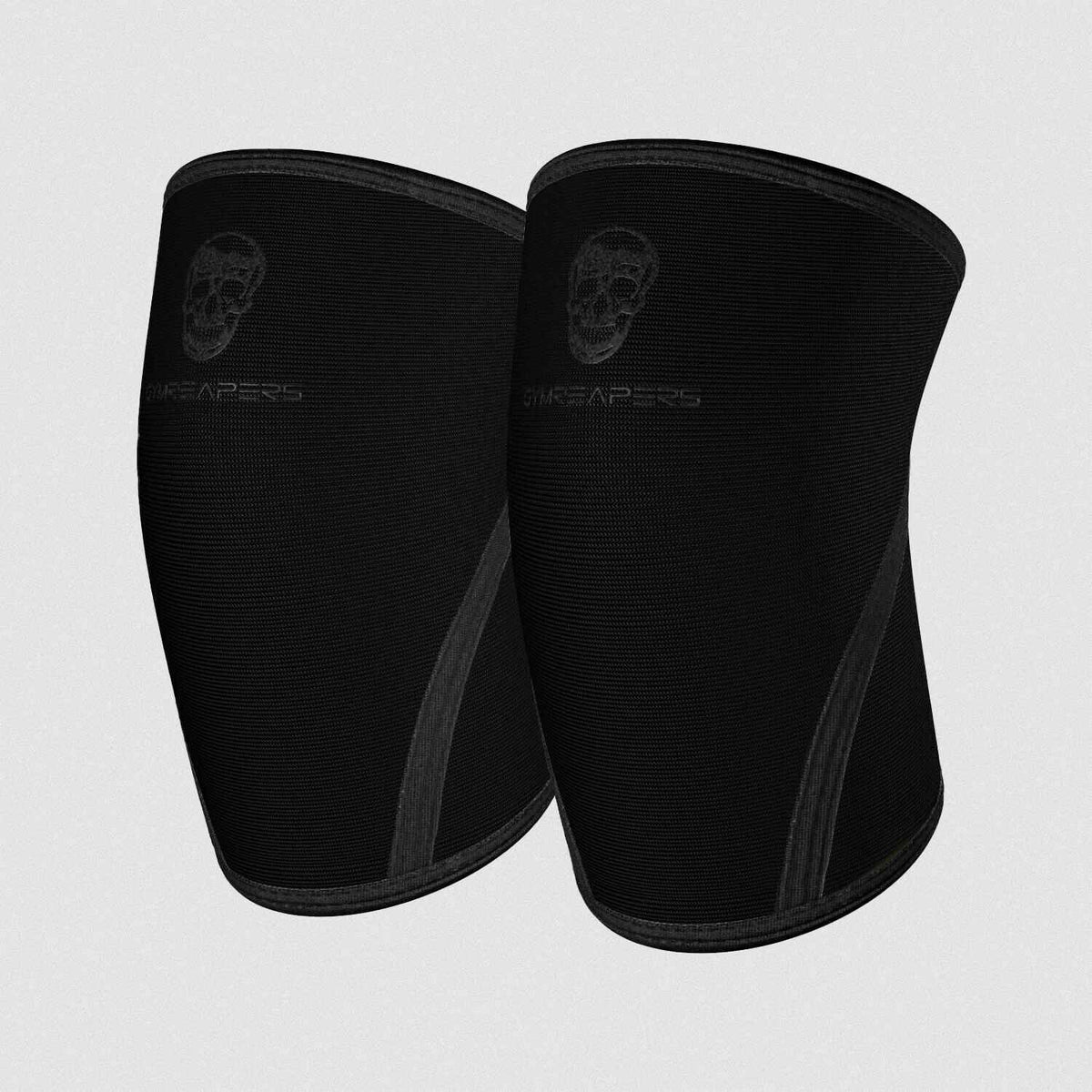 Gym Reapers 7mm Knee Sleeves Black/Black