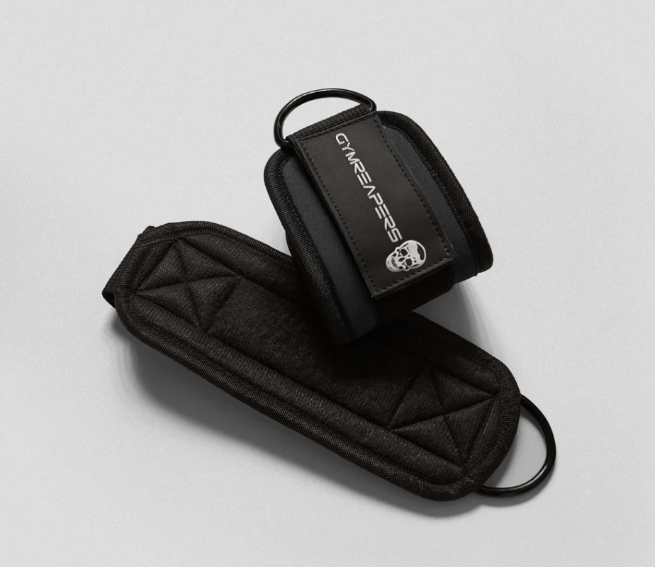GYM REAPERS ANKLE STRAPS BLACK