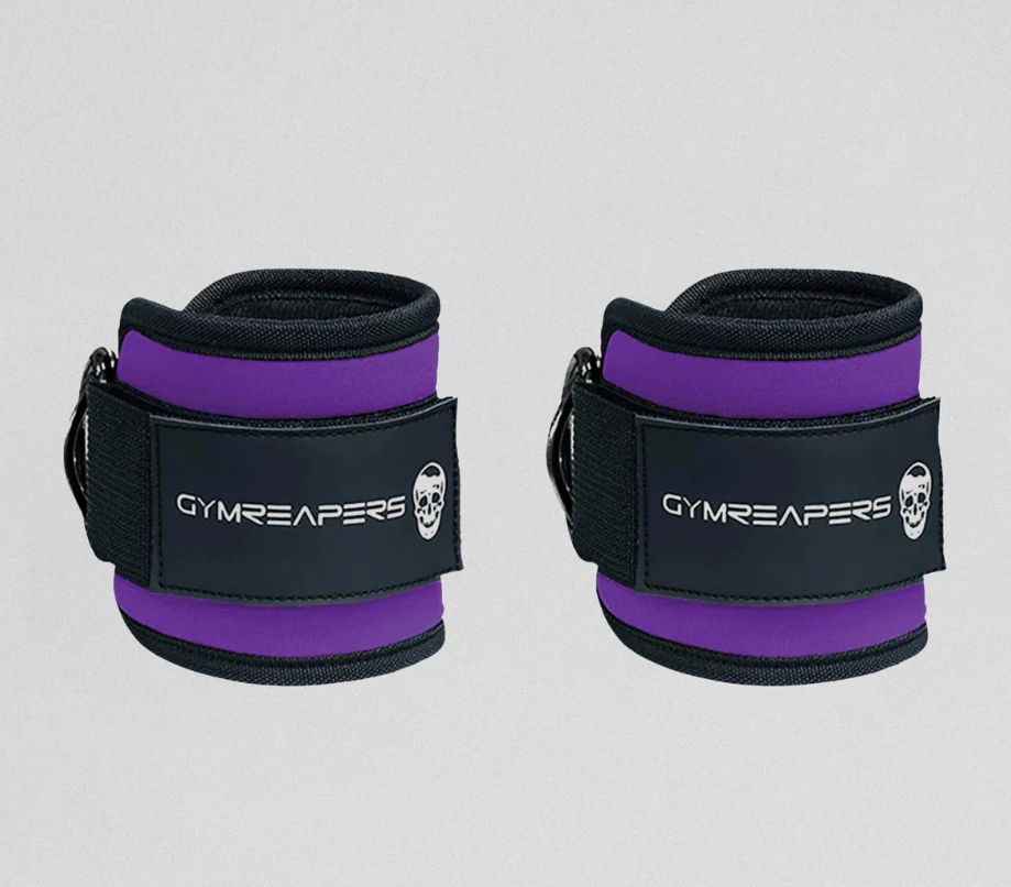 GYM REAPERS ANKLE STRAPS PURPLE