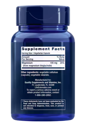 LIFE EXTENSION MAGNESIUM GLYCINATE