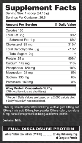 NUTRABIO CLASSIC WHEY 2LB STRAWBERRY SHORTCAKE