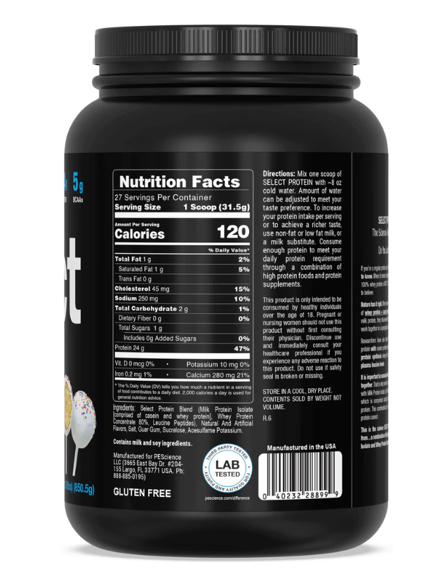 PESCIENCE PROTEIN CAKE POP 27 SERV