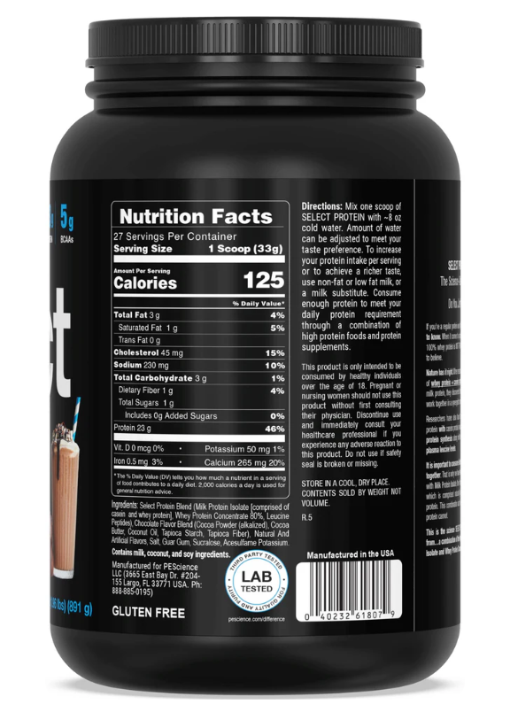 PESCIENCE PROTEIN CHOCOLATE TRUFFLE 27 SERV