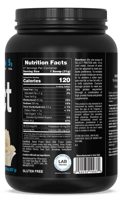 PESCIENCE PROTEIN GOURMET VANILLA 27 SERV