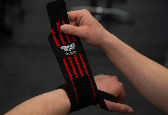 TRU PUMP WRIST WRAPS RED