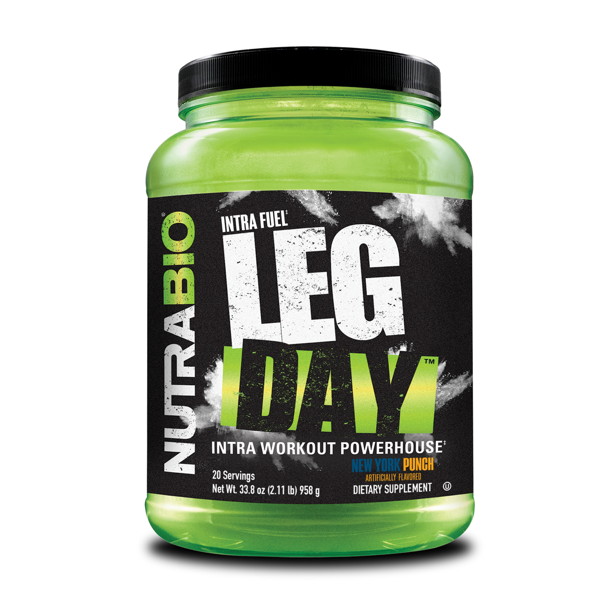 NutraBio Leg Day Intra-Workout - New York Punch