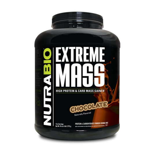 NutraBio Extreme Mass Gainer 6 lb - Chocolate