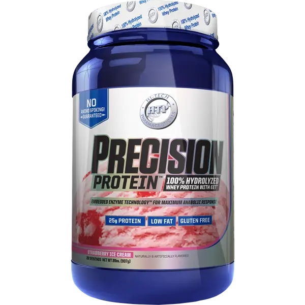 Hi-Tech Precision Protein Whey Isolate - Strawberry Ice Cream 2 lb
