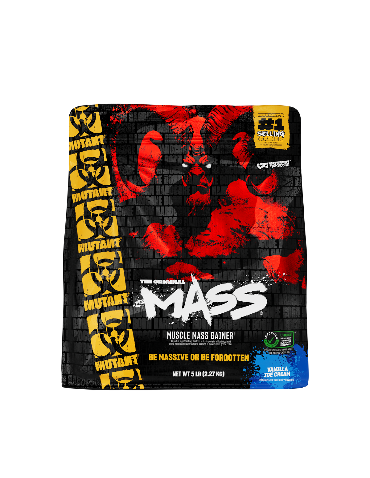 Mutant Mass Weight Gainer 5 lb - Vanilla Ice Cream
