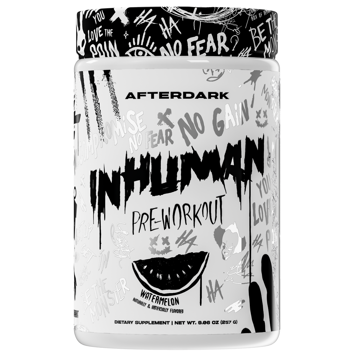 Afterdark Inhuman Pre-Workout - Watermelon flavor