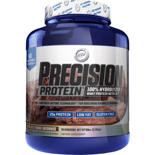 Hi-Tech Precision Protein Whey Isolate - Chocolate Fudge Brownie 5 lb