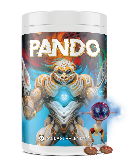 Panda Supps Pando Pre-Workout - Electric Blue Colada flavor