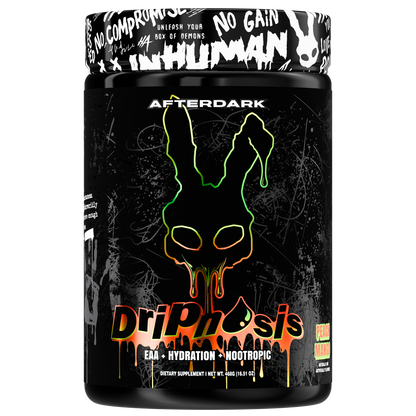 Afterdark Dripnosis Stim-Free Pre-Workout - Peach Mango flavor