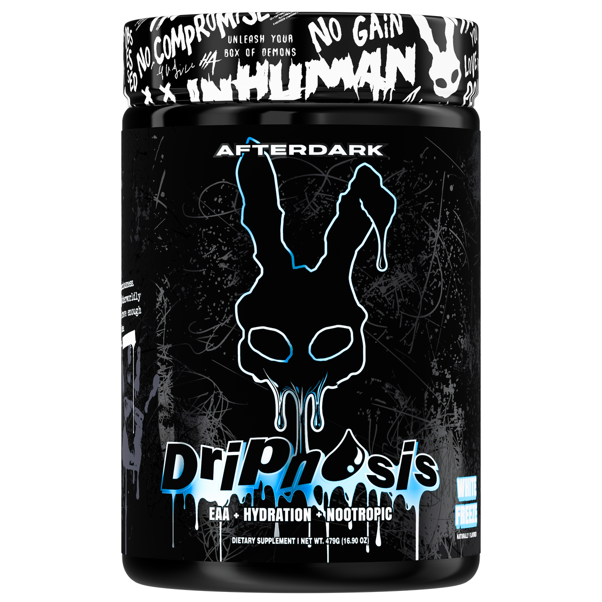 Afterdark Dripnosis Stim-Free Pre-Workout - White Freeze flavor
