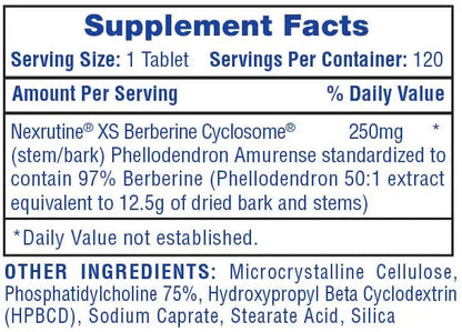 Hi-Tech Berberine 120 Count