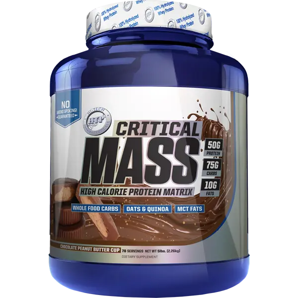 Hi-Tech Critical Mass Gainer 5 lb - Chocolate Peanut Butter Cup