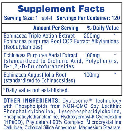 Hi-Tech Echinacea 120 Count