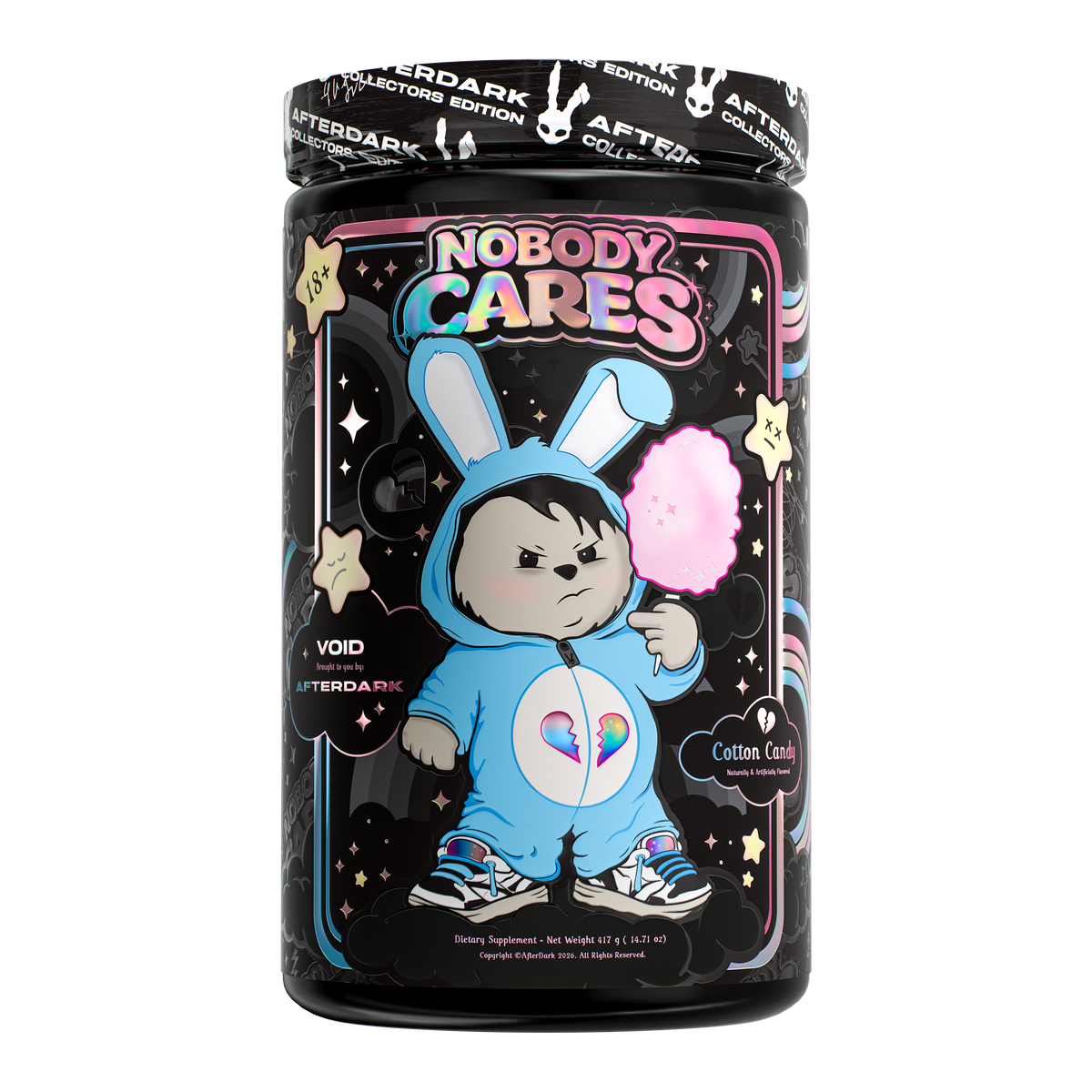 Afterdark Void High-Stim Pre-Workout - Cotton Candy flavor