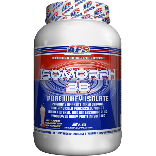 Isomorph 28 Pure Whey Isolate 2 lb - Strawberry Milkshake