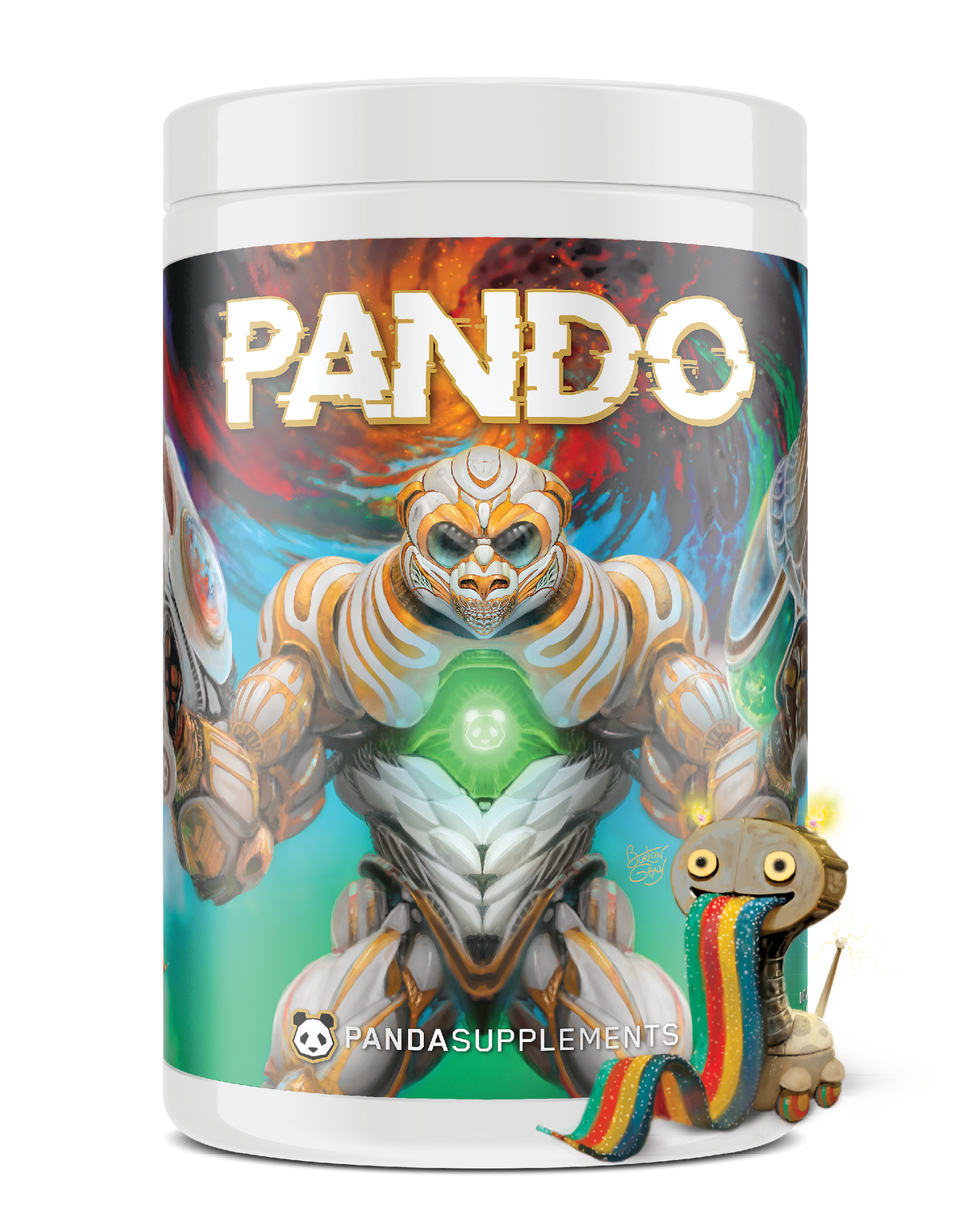 Panda Supps Pando Pre-Workout - Sour Robo Belts flavor