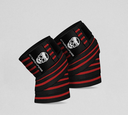 GYM REAPERS KNEE WRAPS RED