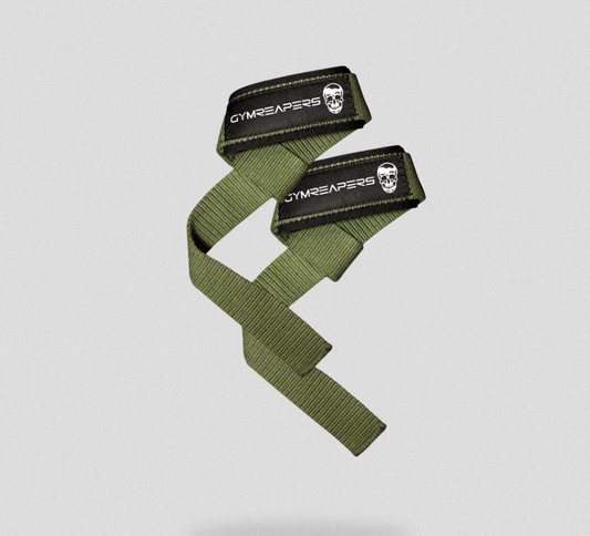 GYM REAPERS LIFTING STRAPS GREEN