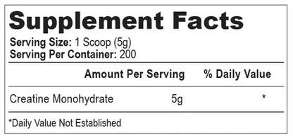 HI TECH CREATINE MONOHYDRATE