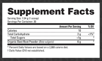 NUTRABIO BEET ROOT POWDER