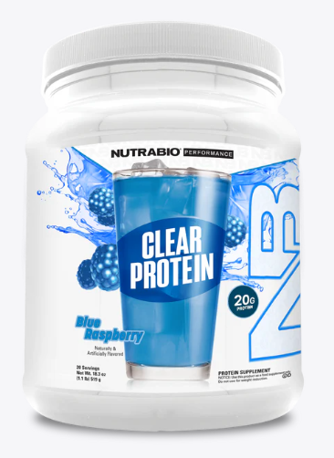 NUTRABIO CLEAR WHEY BLUE RASPBERRY