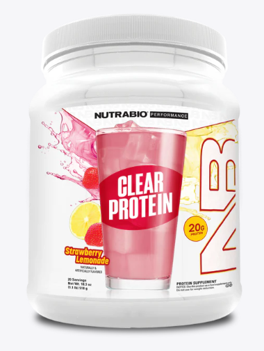 NUTRABIO CLEAR WHEY STRAWBERRY LEMONADE