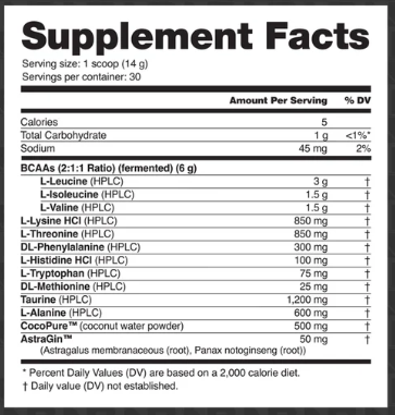 NUTRABIO EAA PURE GRAPE BERRY CRUSH