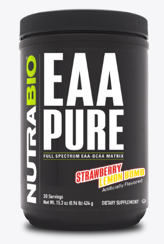 NUTRABIO EAA PURE STRAWBERRY LEMONADE