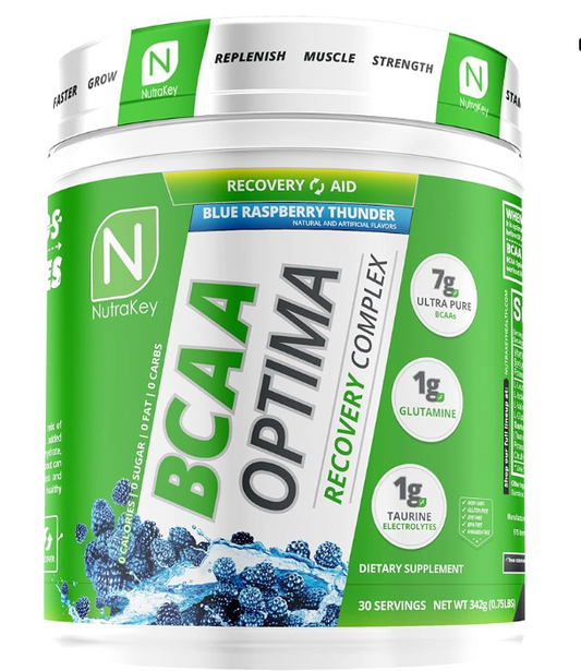 NUTRAKEY BCAA OPTIMA BLUE RASPBERRY THUNDER