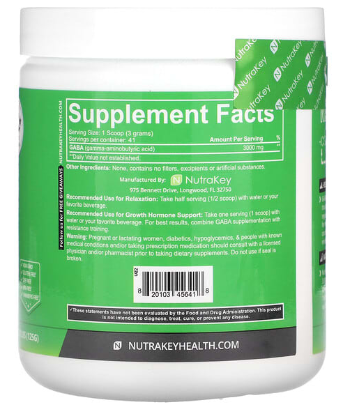 NUTRAKEY GABA