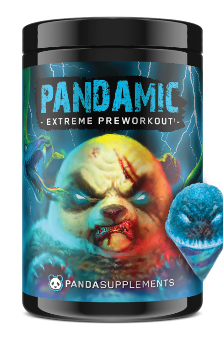 Panda Supps Pandamic Pre-Workout - Blue Snow Cone flavor