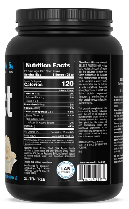 PESCIENCE PROTEIN GOURMET VANILLA 27 SERV