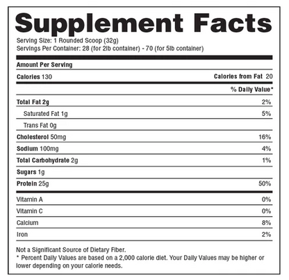 PRECISION PROTEIN 2LB STRAWBERRY ICE CREAM