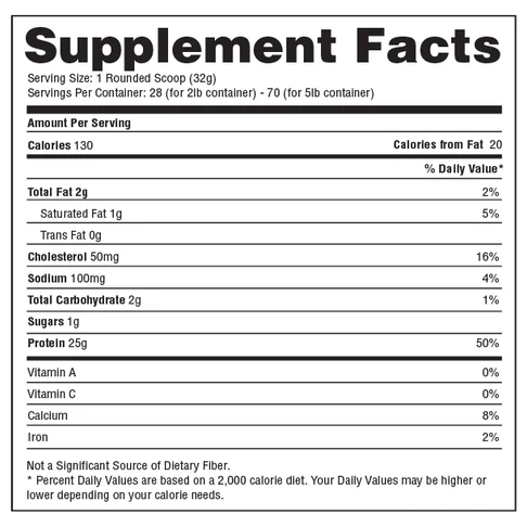 PRECISION PROTEIN 2LB VANILLA ICE CREAM