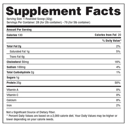 PRECISION PROTEIN 2LB VANILLA ICE CREAM