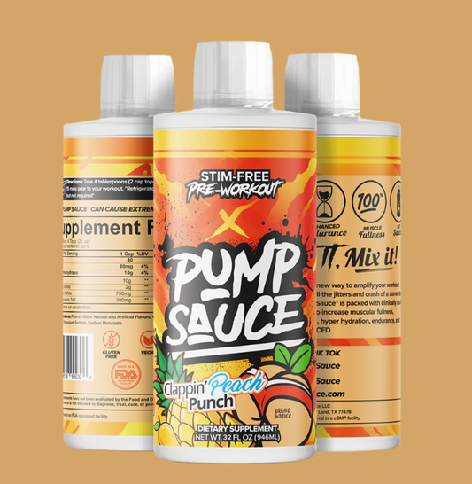 PUMP SAUCE CLAPPIN PEACH