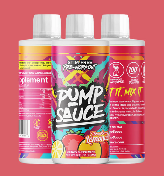 PUMP SAUCE STRAWBERRY LEMONADE