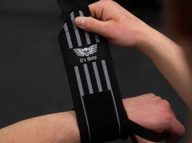 TRU PUMP WRIST WRAPS GRAY