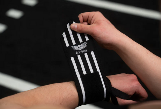 TRU PUMP WRIST WRAPS WHITE