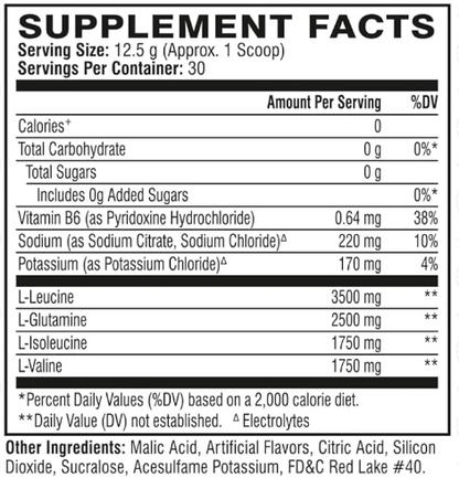 XTEND BCAA BLUE RASPBERRY ICE