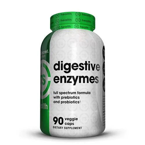 Top Secret Nutrition Digestive Enzymes + Pre & Probiotics (90 ct)