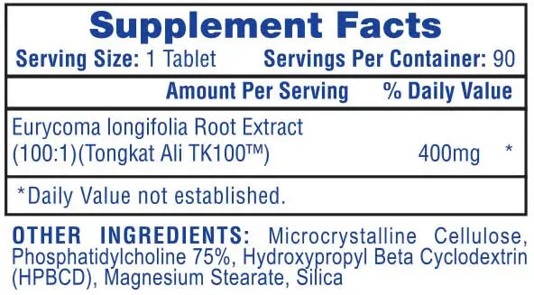 Hi-Tech Tongkat Ali 100:1 Extract 90 Count