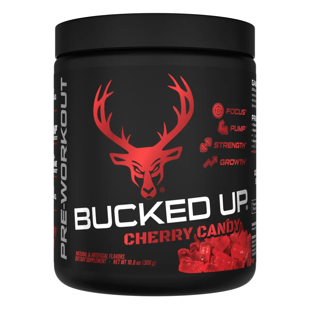 Bucked Up Pre-Workout - Cherry Candy flavor