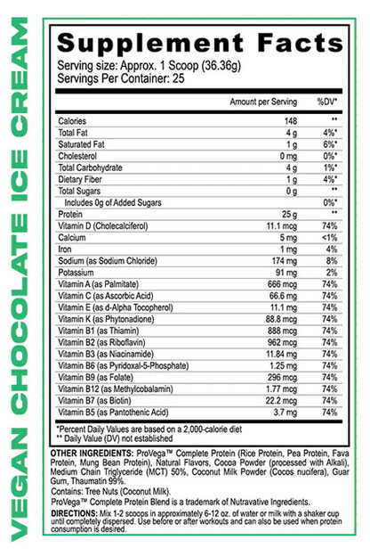 BLACK MAGIC VEGAN PROTEIN CHOCOLATE